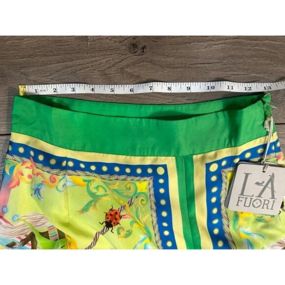 La Fuori new colorful carousel Skirt NWT S - Picture 11 of 14